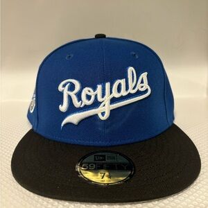 7 1/4 fitted hat new era Kansas City Royals